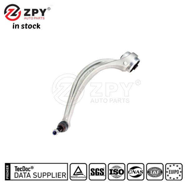 ZPY 4M0407694E Right Curved Lower Control Arm For Porsche Cayenne Macan 2017~2021 Models