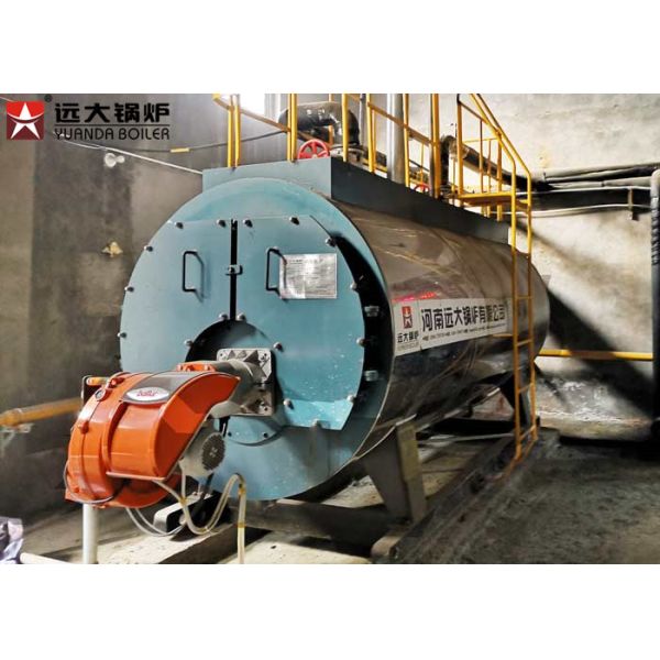 Buy 10 Tons Wet Back Structure Gas Fired Boilers 10 Bar Use In Milk Factory at wholesale prices
