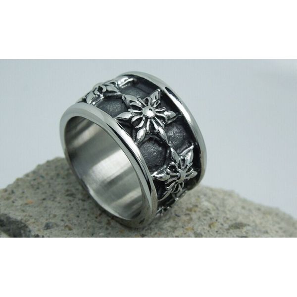 Retro fashion jewelry hexagram right Zhi-long titanium steel men's jewelry