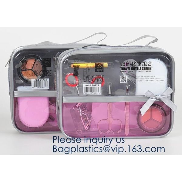 Buy High Performance Toiletry Bag,Vinyl Plastic Toiletry for Travel Accessories Organizer Makeup bag,Wine sling Recycled Cos at wholesale prices