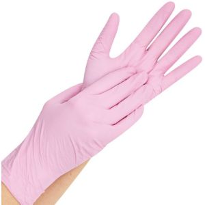 China Disposable Medical Nitrile Gloves 7 Mil Plastic Powder Free on sale