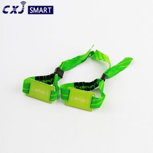 Festival Fabric Woven RFID NFC Bracelet