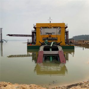 GPS Position Cutter Suction Dredger QHCSE-33 for Hydraulic Diesel Engine Sea