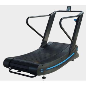Cardio Equipment Exercise Free Manual Curved Design Treadmill Self-Generating
