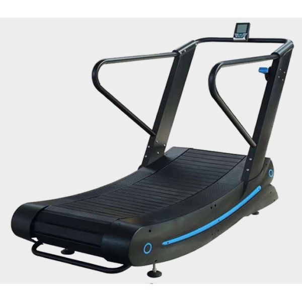 Cardio Equipment Exercise Free Manual Curved Design Treadmill Self-Generating