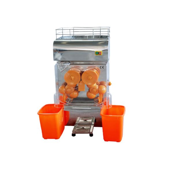 Buy Automatic Electric Commercial Orange Juicer Machine 370W High Power at wholesale prices