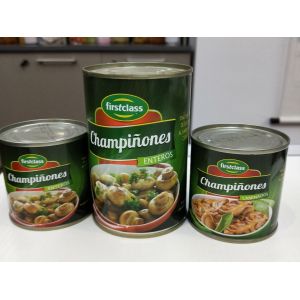 Fast Food Canned Champignon Mushroom / Canning Wild Mushrooms Natural Taste