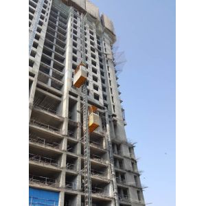 Construction Rack And Pinion Hoist SC200/200 Lifting Speed 0–60 M/Min TUV Proof