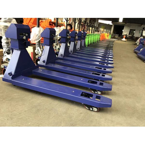 1 2 3T Carbon Steel Manual Pallet Truck Scales With Hydraulic Pump