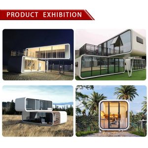 Customized Professional Mobile Capsule House Modern Design Apple Cabin Container