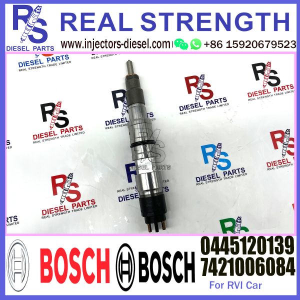 Diesel Common Rail Fuel Injector 0445120139 0445120138 7421006073 7421006084 For RVI Engine