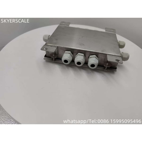 Buy Weighbridge 8 Wire Stainless Standard Industrial Analog Adjust Signal Junction Box For Truck Scales 3x18m at wholesale prices