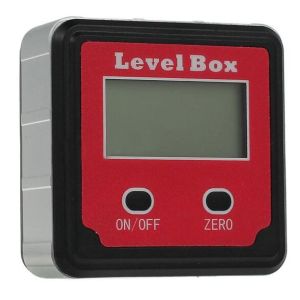 LCD Digital Inclinometer Spirit Level Square Protractor Electronic Goniometer