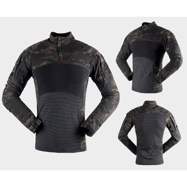 Experience Comfort and Style with Breathable Polyester/cotton Men's Outdoor Polo Shirts