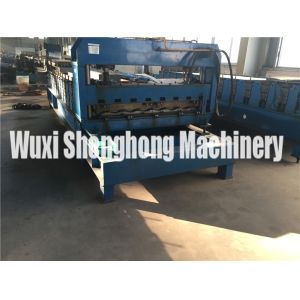Developed Hydraulic Cutting Tile Roll Forming Machine Anti Rust Roller