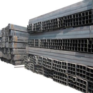 Square 40mm Q195 Galvanized Mild Steel Pipe Rectangular Steel Tube For Building