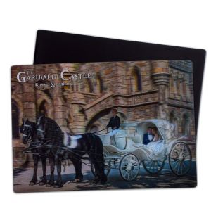 Quality Landmark Castle Souvenir Gift 3D Lenticular Magnets for Promotions for sale