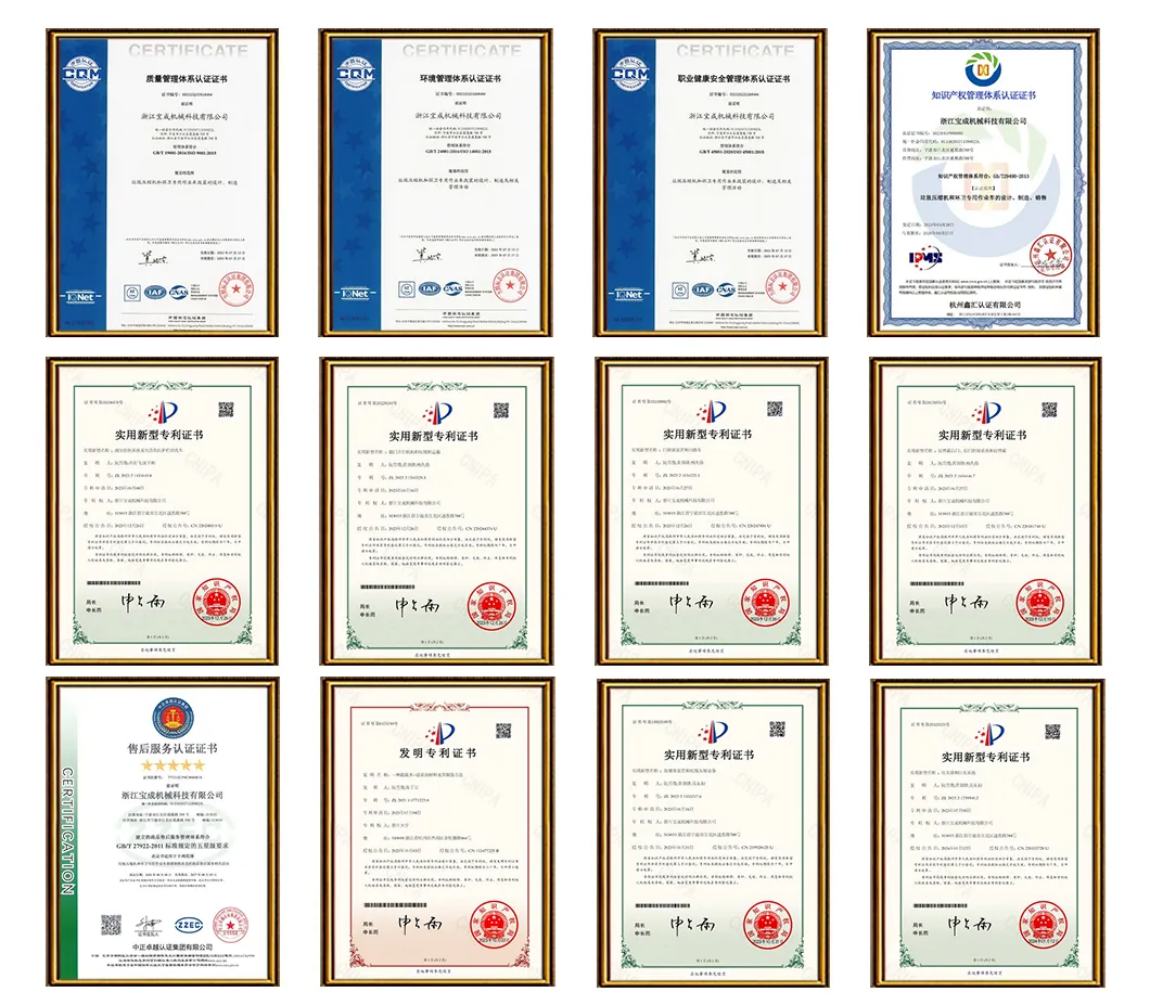 Gasoline 92# Used Hooklift Dumpster Truck 4.1M3 1.5ton Hook Loader Garbage Truck