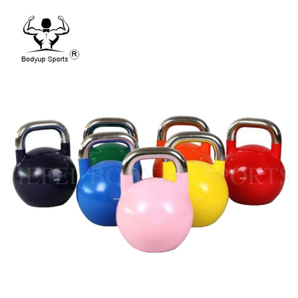 Competition Fitness Equipment Kettlebell Color Weight Steel Kettlebell