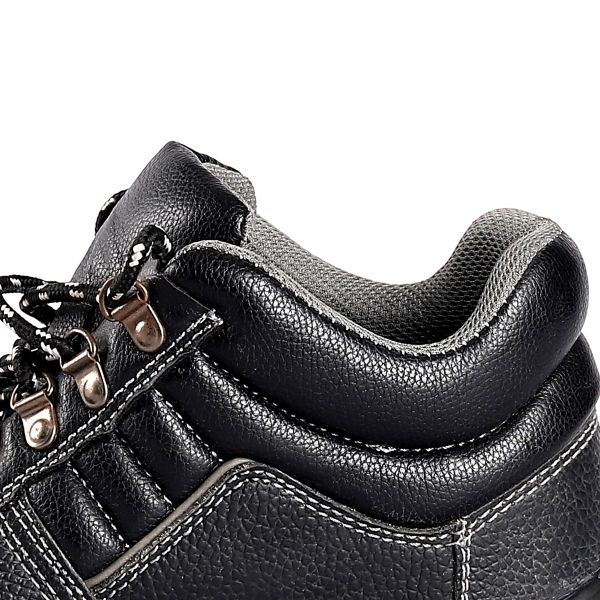 Unisex Steel Toe Cap Safety Shoes with Breathable EVA Insole and PU/PU Sole Boot Work Shoes