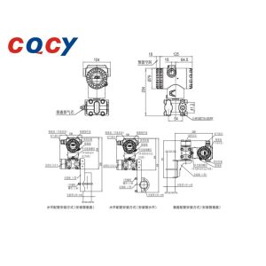 PDS805 Pressure Transmitter Measure Steam Pressure Remote Setting Remote