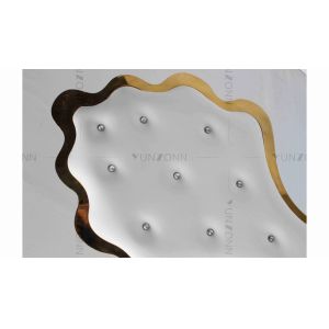 Magnificent Furnishings White Bridal Chair Wedding Banquet Chair High Back