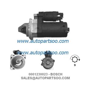 0001362307 - BOSCH Starter Motor 12V 1.5KW 9T MOTORES DE ARRANQUE