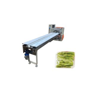 Conveyor Automatic Fruit Flow Packing Machine Salad Vegetable Packaging