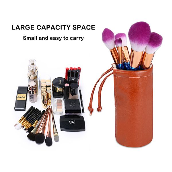 Women'S Luxury Custom Cosmetic Bag Makeup Small Lightweight 11X29CM