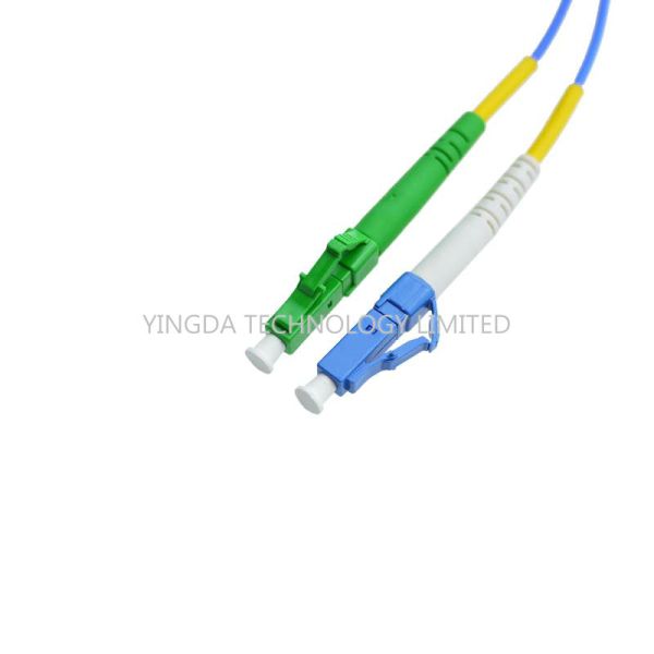 High flexibility APC LC - LC Fiber Optic Patch Cord 40M For Buildings / Outdoor