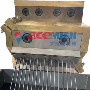 300kgs/H 200KW Twin Screws Plastic Granulator Machine