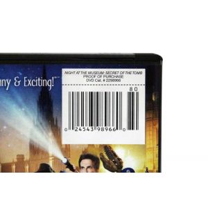 New Night at the Museum Secret of the Tomb dvd movie usa Version dvd DHL free