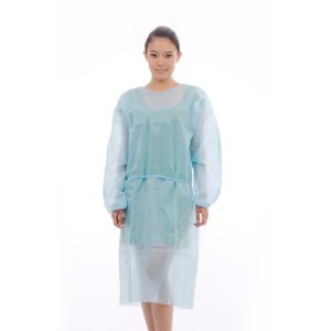 Personal Protective Nonwoven SMS Disposable Isolation Gowns