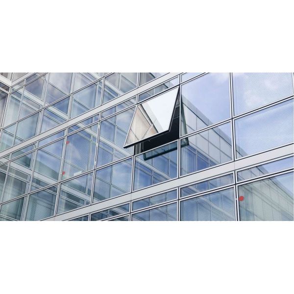 Facade System Large Aluminum Profiles Double Glazed Glass Curtain Wall 3mm