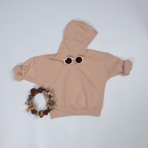 250gsm 100% Cotton French Terry Pullover Hoodie With Pocket