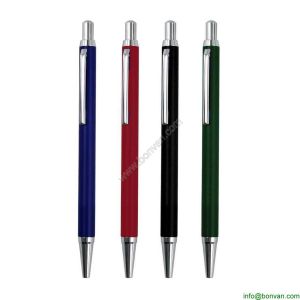 Quality steel click metal ball pen, promotional gift click metal pen for sale