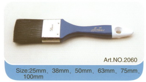 High quality chinese manufacturer wooden handle pure bristle paint brush No.2060