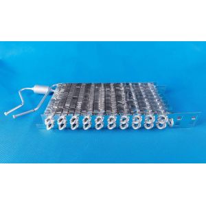 R134A Slanting Insert Aluminum Fin Heat Exchanger