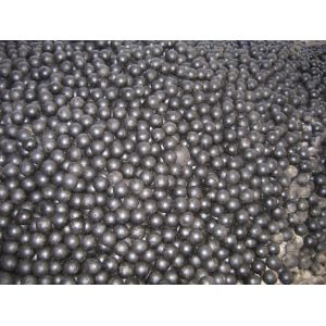 Quality High Cr Grinding Media Cast Steel Balls With Cylpebs HRC58-65 DF024 for sale
