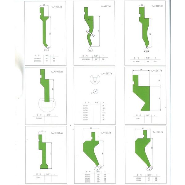42CrMo LVD Press Brake Toolings 3.2M Length Steel Plate Bending bottom die