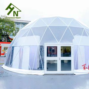 6m camping geodesic dome tent for living