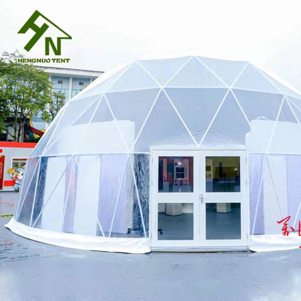 Buy 6m camping geodesic dome tent for living at wholesale prices