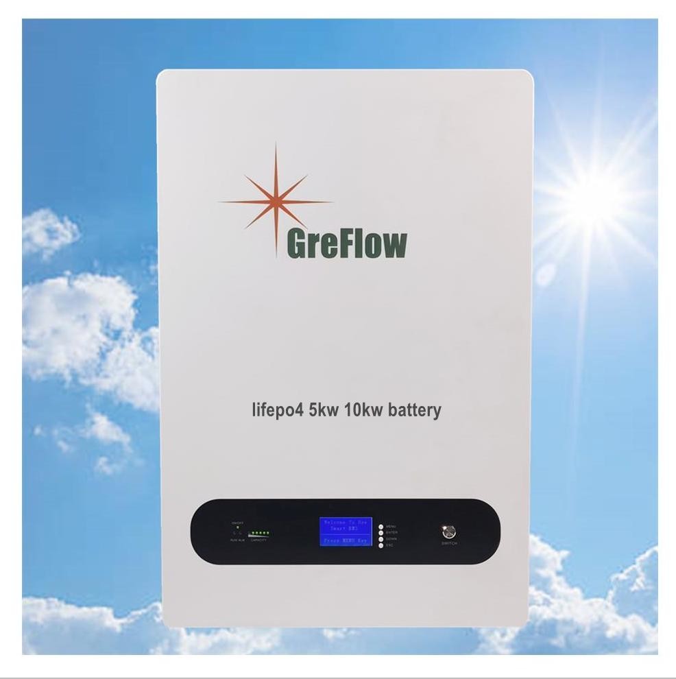 48v 200Ah Lifepo4 Lithium Battery Pack With Smart BMS LCD Display Screen