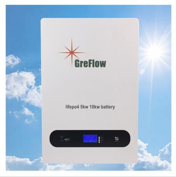 48v 200Ah Lifepo4 Lithium Battery Pack With Smart BMS LCD Display Screen