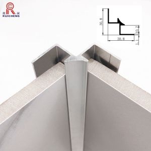 China 8.5mm Aluminium Panel Trim ASTM Standard Electrophoresis White on sale