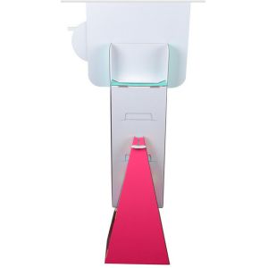 EB Flute POS Cardboard Shelf Displays Double Sides Coated