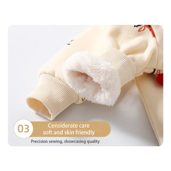 Kids clothing winter children clothes Christmas elk Christmas pajamas Jumpsuit Baby rompers toddler clothing