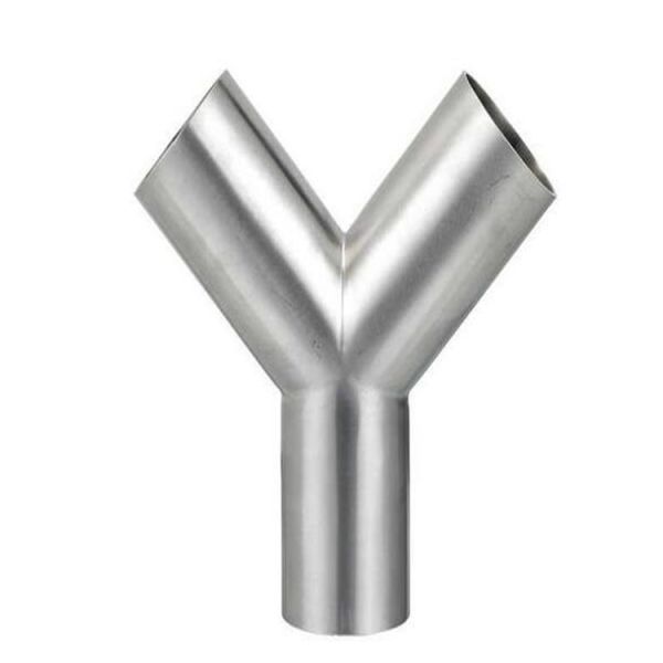 Buy Y Type Copper Tee Refrigeration Butt Weld Fittings Copper Pneumatic Connector at wholesale prices