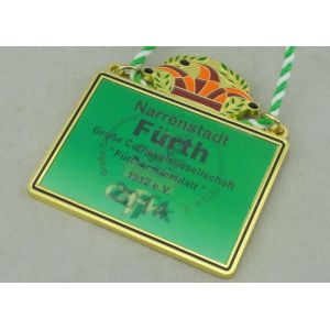 Carnival Enamel Medals Die Casting With Inserted Piece CFK