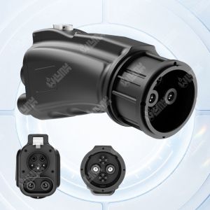 China Olink Chademo to Ccs1 Adapter for Nissan Leaf 200A 1000V DC Fast EV Charging Adapter EVSE Adapter on sale